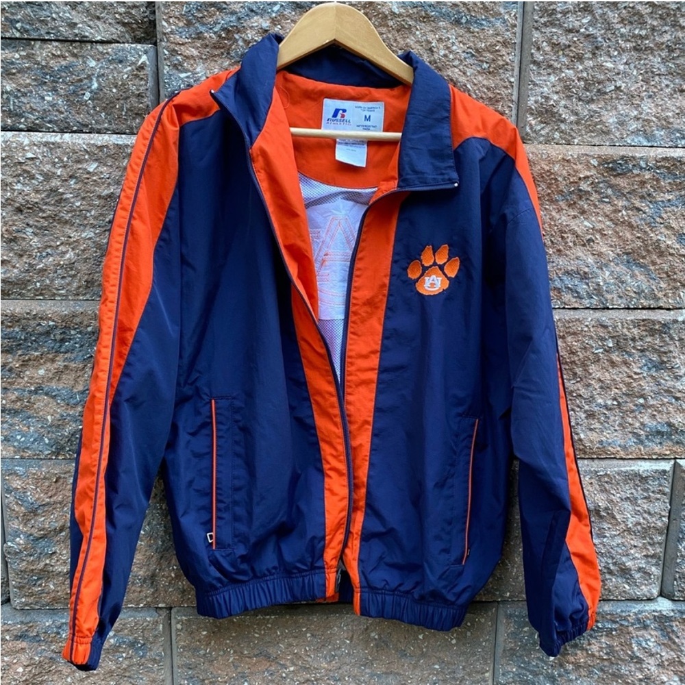 Auburn University Full Zip Windbreaker